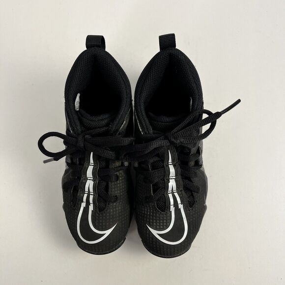 Nike Football Cleats Alpha Menace 3 Shark Youth Kids Size 11C Black - Picture 3 of 9